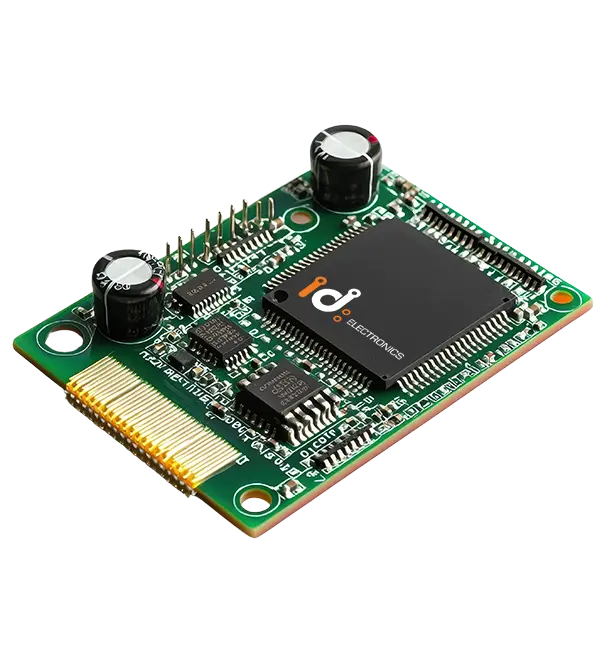 Bestückte Leiterplatte von ID: Electronics
